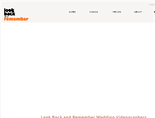 Tablet Screenshot of lookbackandremember.co.uk